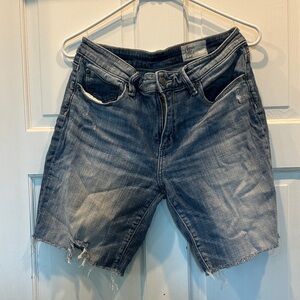 Casual Blue Denim Jean Shorts